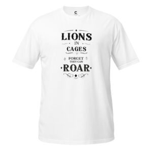 Lions in cages